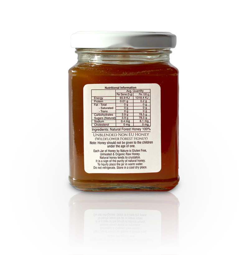 Honey by Nature - Organic Blossom Honey 250g/ 8.8 Oz