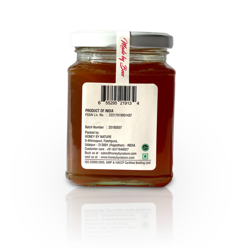 Honey by Nature - Organic Blossom Honey 250g/ 8.8 Oz