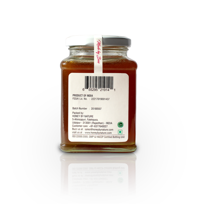 Honey by Nature - Organic Blossom Honey 500g/ 17.6 Oz