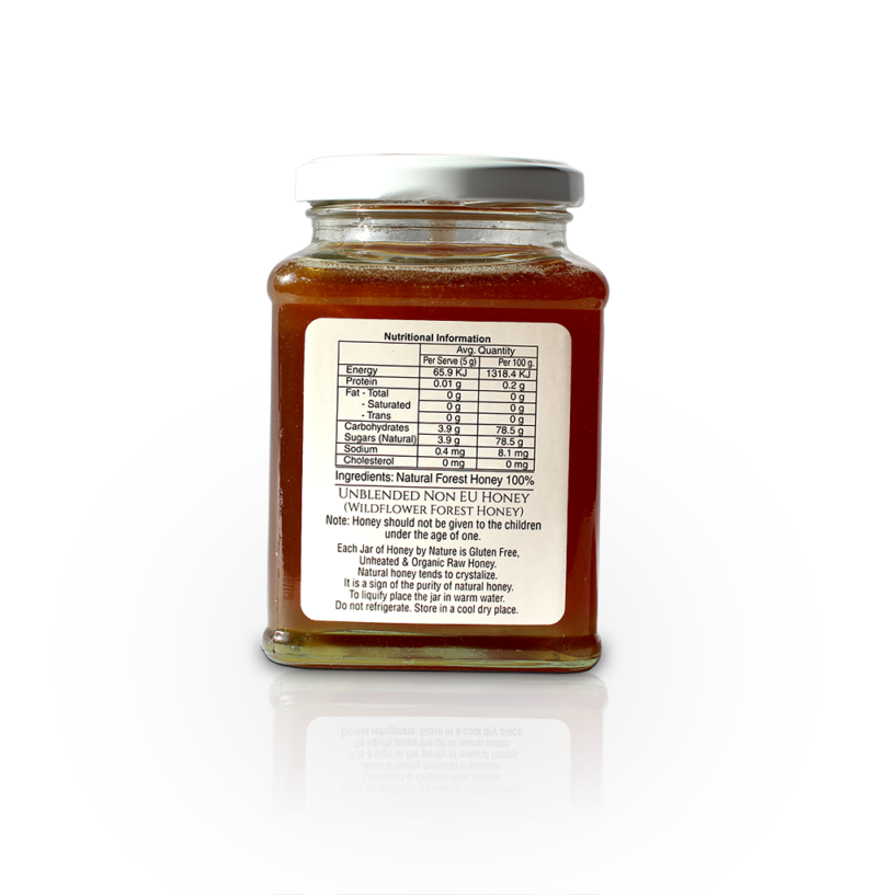 Honey by Nature - Organic Blossom Honey 500g/ 17.6 Oz